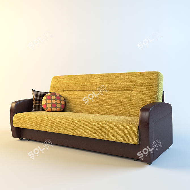 Urban Vibe Sofa 3D model image 1