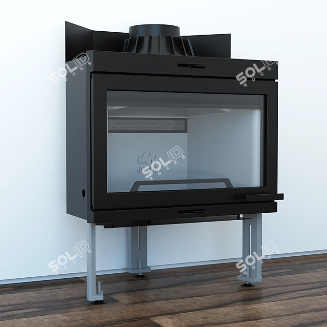 Efficient Heating with Jotul I 400 FL 3D model image 1