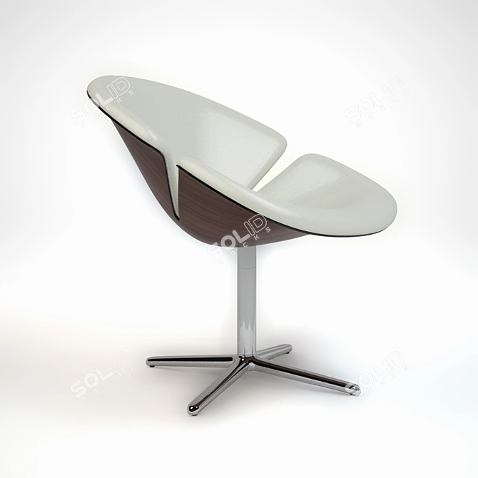 Blossom by Jori: Elegant Designer Chair 3D model image 1