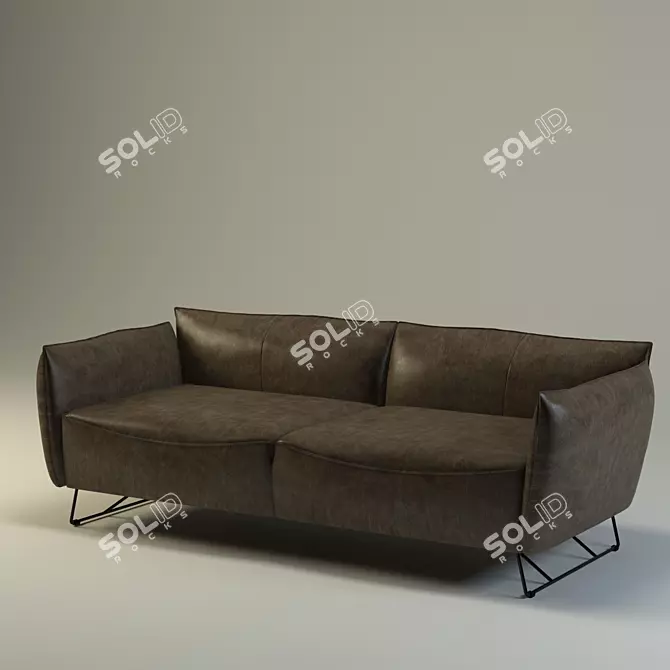 Dushi Acacia Sofa: Jess Mi Casa 3D model image 1