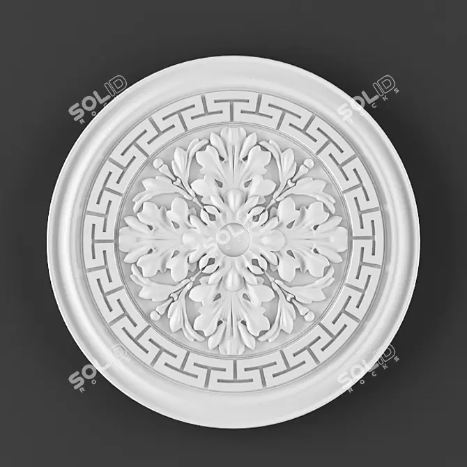 Ceiling Socket for Chandeliers - 75cm diameter 3D model image 1