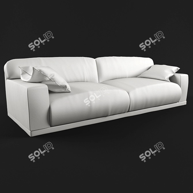 Modern Doyle Sofa 3D model image 2