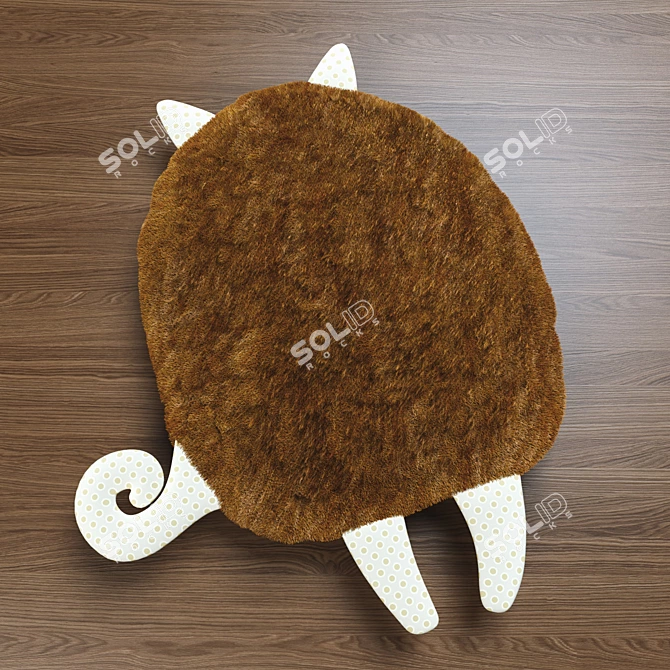 Cuddly Cat Pillow - "Scops Owl 3D model image 2