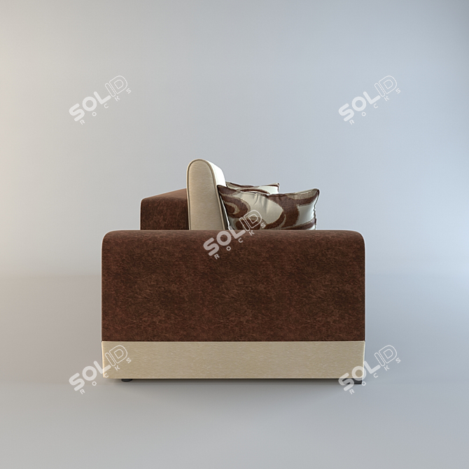 Stylish "Favorite" Sofa 3D model image 3