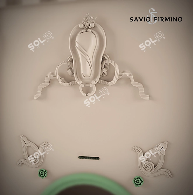 Savio Firmino Castle Kids Cabinets 3D model image 2