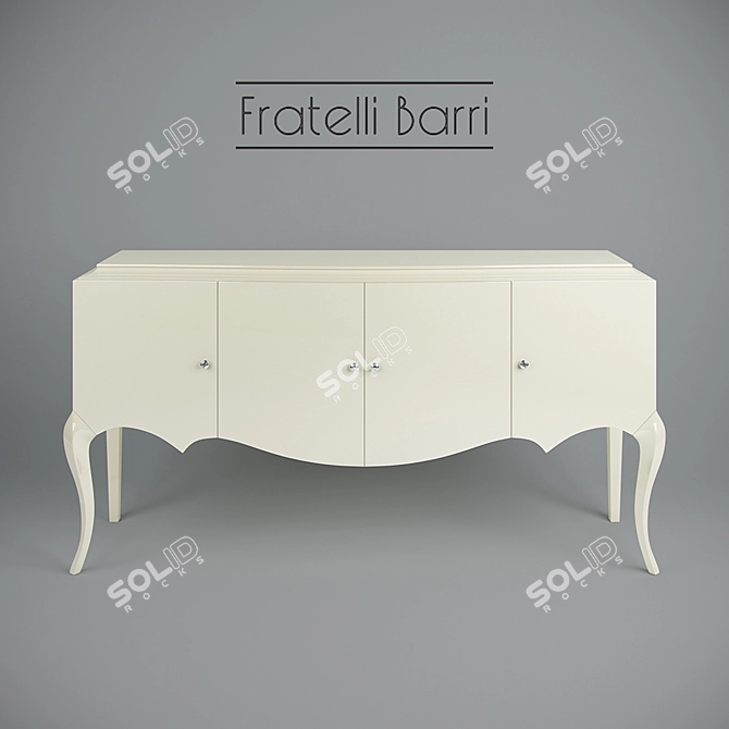 Roma Buffet: Stylish and Spacious 3D model image 1