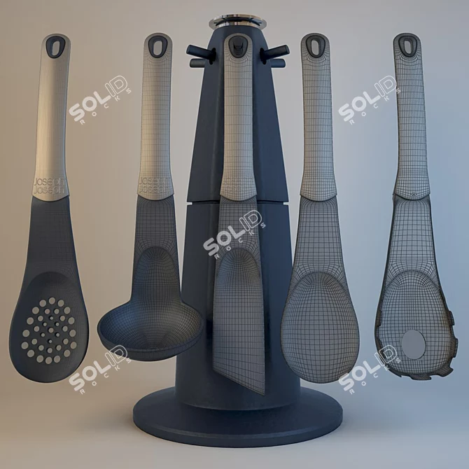 Joseph Elevate Kitchen Set 3D model image 3