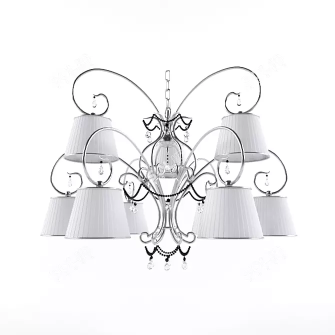 Bellart Crystal Chandelier 1801L9L 3D model image 1