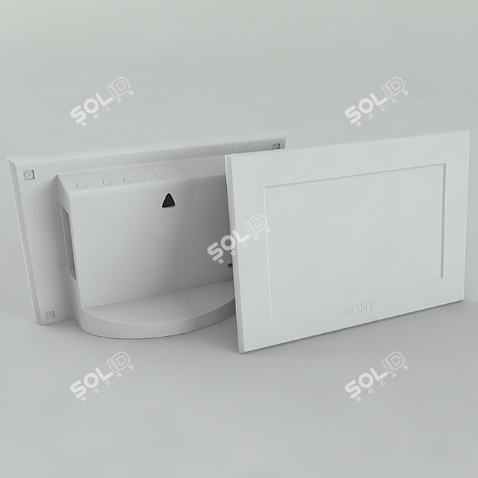 Sony DPF-C700 Digital Picture Frame 3D model image 2