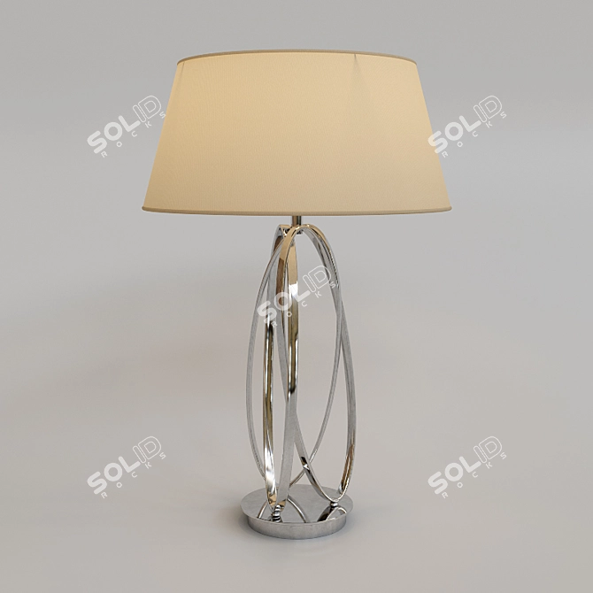Elegant Schuller Ovalos Table Lamp 3D model image 1