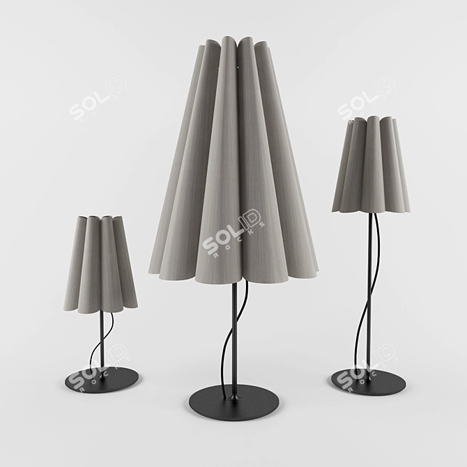 Modiss Zinnia Pendant Lights 3D model image 2