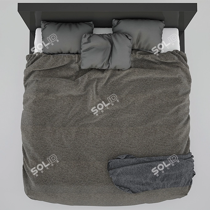 Contemporary Sleeping Haven 3D model image 2