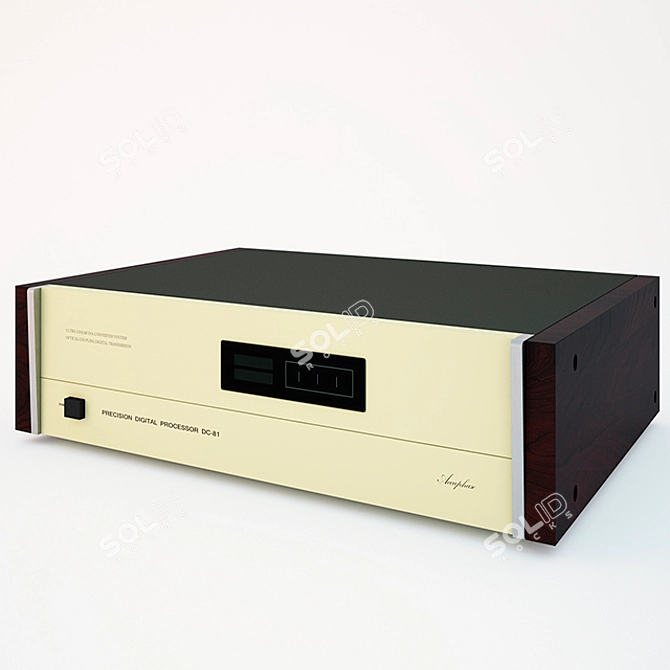 Accuphase81: Ultimate Sound Amplification 3D model image 1