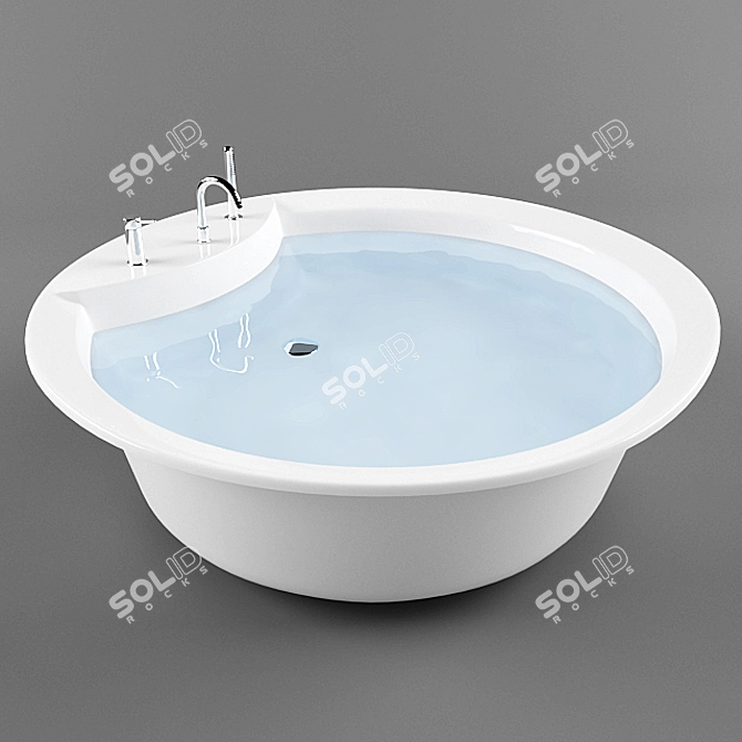 Deluxe Orlando Bath 3D model image 1