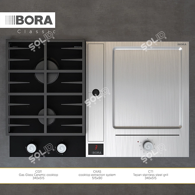 Bora Classic: The Ultimate Cooking Experience 3D model image 1