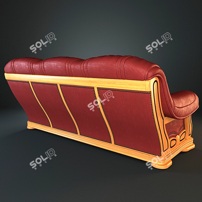 Pinskdrev Consul 21 Sofa (3M) 3D model image 2