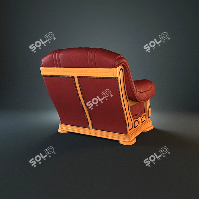Pinskdrev Consul 21 Armchair 3D model image 2