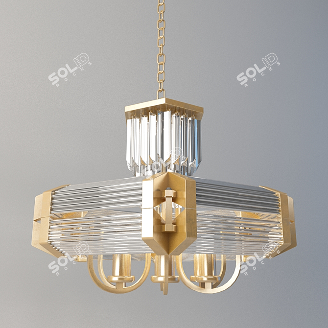 Elegance Illumination - Ceiling Light 3D model image 1