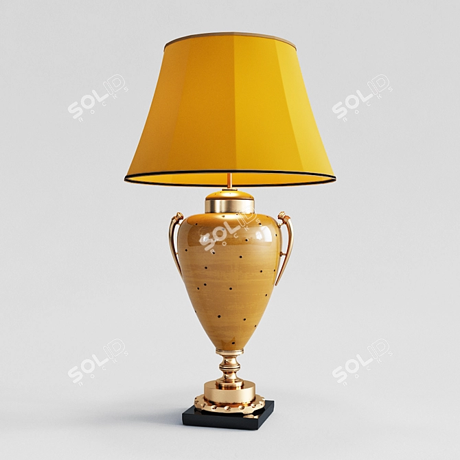 Elegant Sigma Elle Table Lamp 3D model image 1