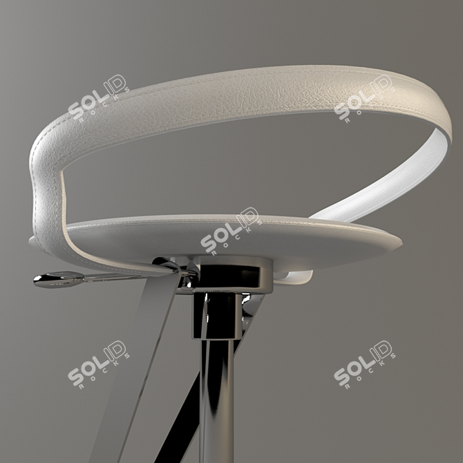 Elegant Cayman Chair 3D model image 2