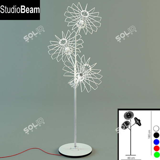 Studio Beam 2: Unique Lighting Solutions 3D model image 2