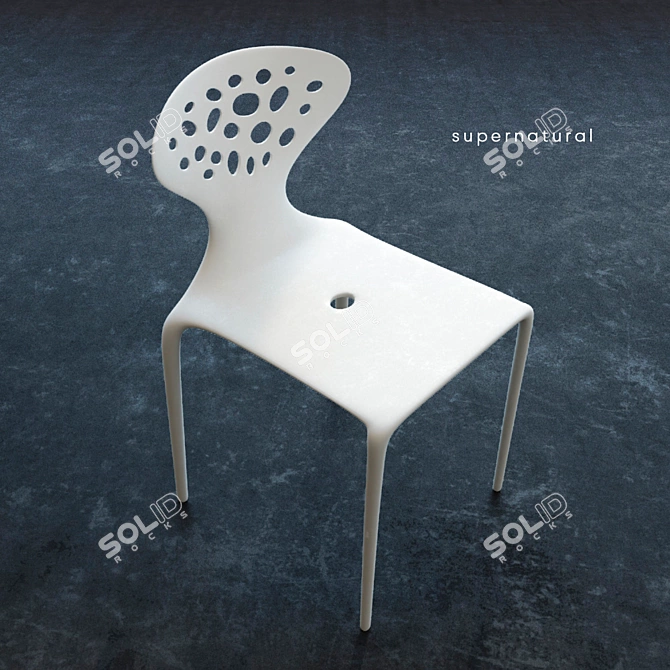  Enigma: Futuristic Supernatural Chair 3D model image 1