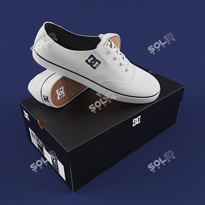 DC Shoes Flash TX - Turbocharged Style 3D model image 2