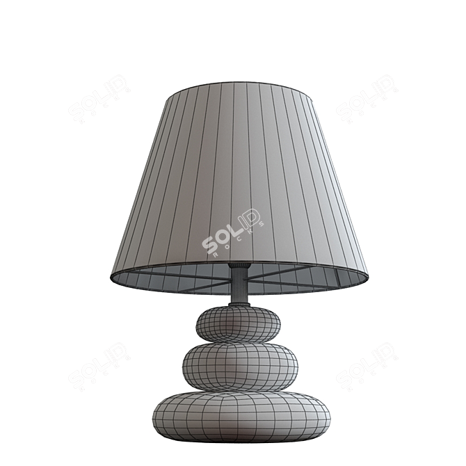 Ness Hoff Table Lamp - 4 Colors, 15,404 Triangles 3D model image 3