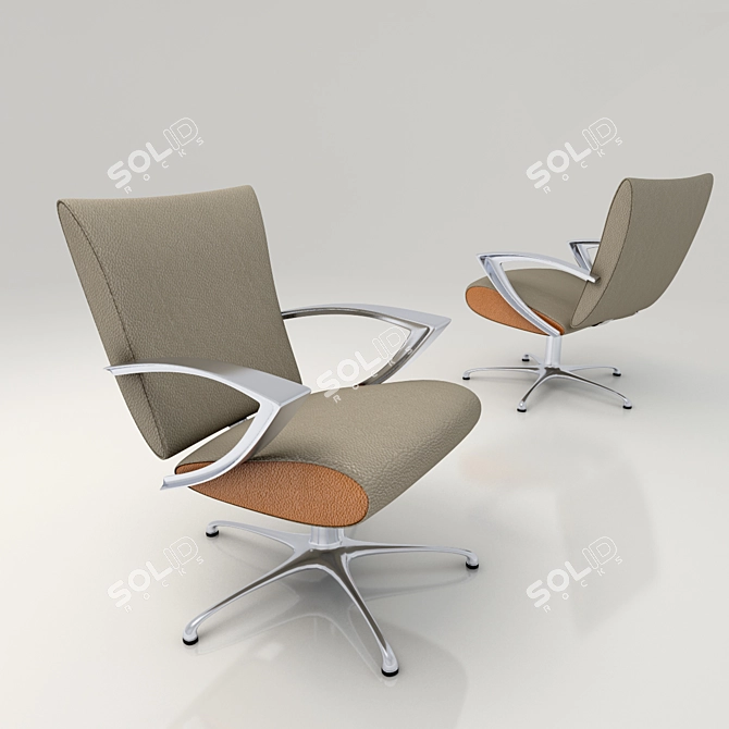 Executive Office Chair (90x85x92h) 3D model image 1