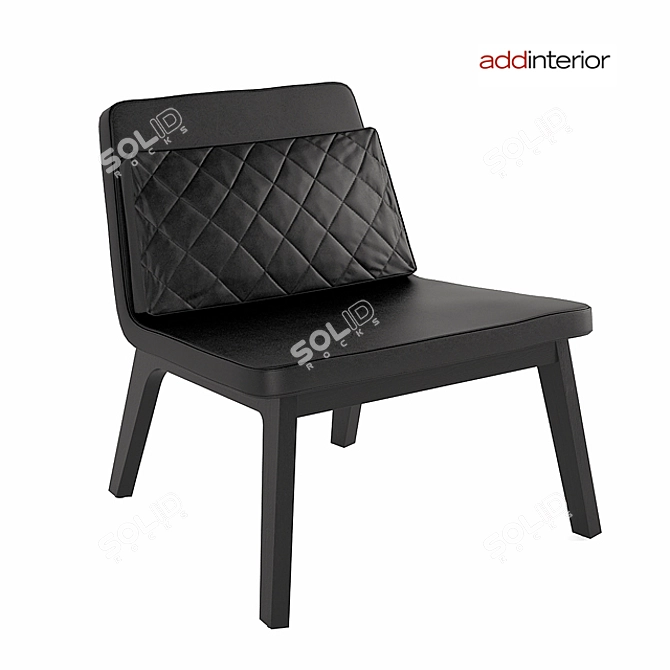 Addinterior Lean Chair | Modern and Minimalistic Design 3D model image 1