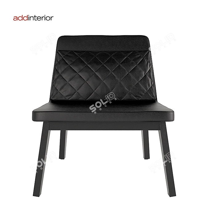 Addinterior Lean Chair | Modern and Minimalistic Design 3D model image 2