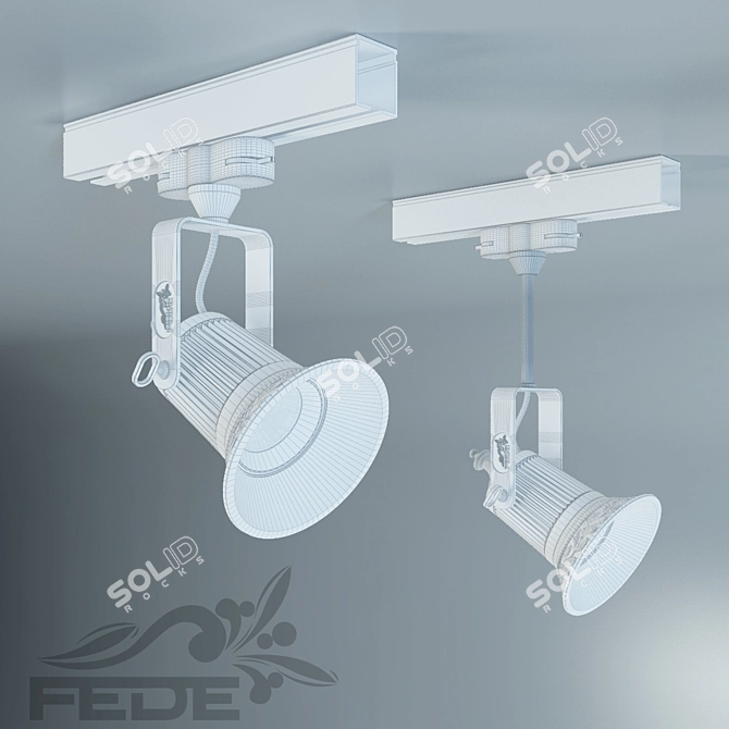 Fede Vienna Par 30 LED Track 3D model image 3