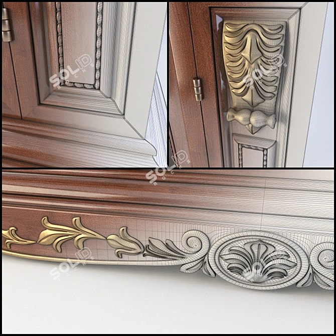 Stella Del Mobile Showcase (art.GL07) 3D model image 2