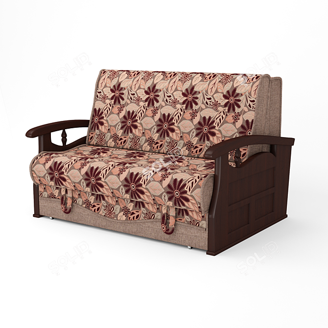 Compact Cardinal Sofa 3D model image 1