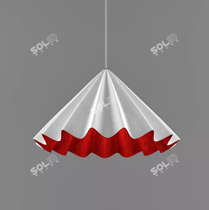 Elegant Motion Pendant 3D model image 2