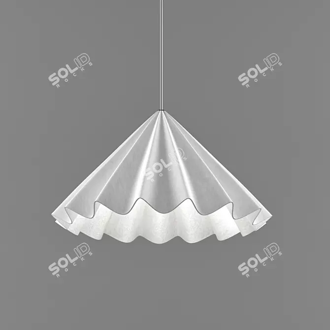 Elegant Motion Pendant 3D model image 3