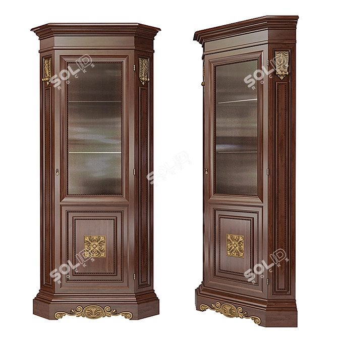 Stella Del Mobile Corner Showcase 3D model image 2