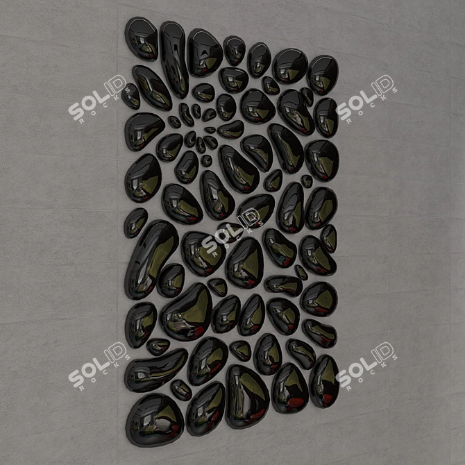 Black Mirror Decor: Fabula Glass 3D model image 1