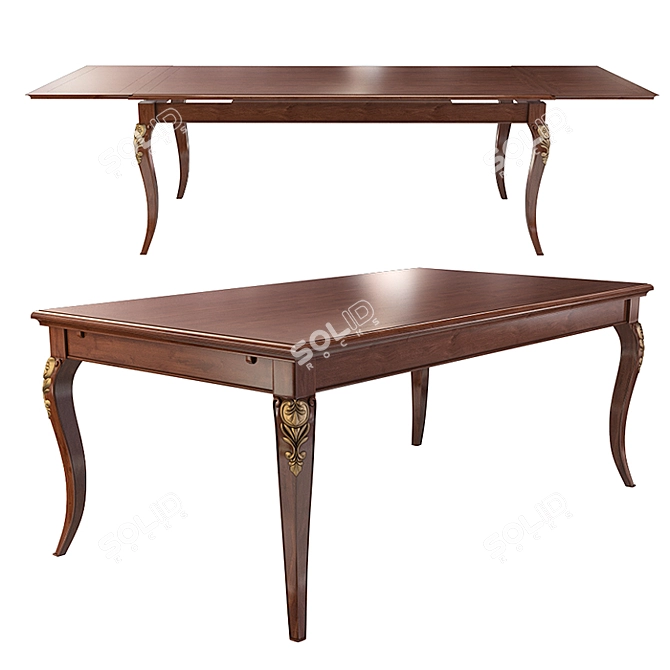 Stella Del Mobile Table & Chairs Set 3D model image 5