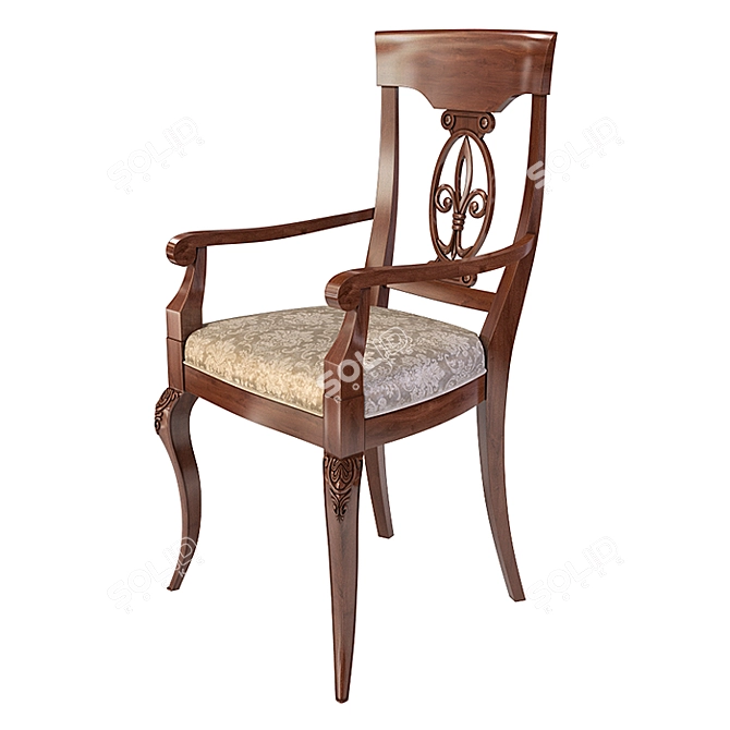 Stella Del Mobile Table & Chairs Set 3D model image 6