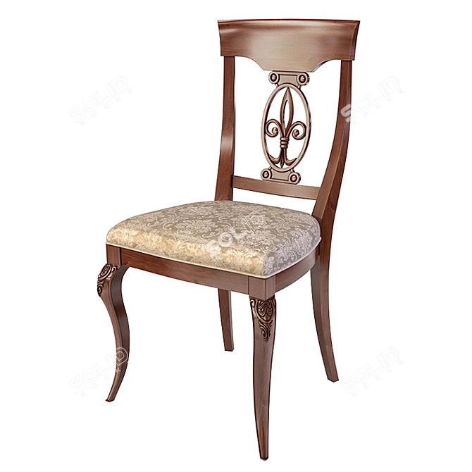 Stella Del Mobile Table & Chairs Set 3D model image 7