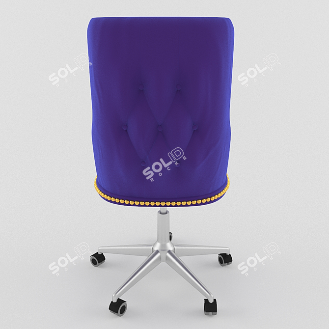 Modern Dolfi Armchair: Sleek and Comfortable 3D model image 2