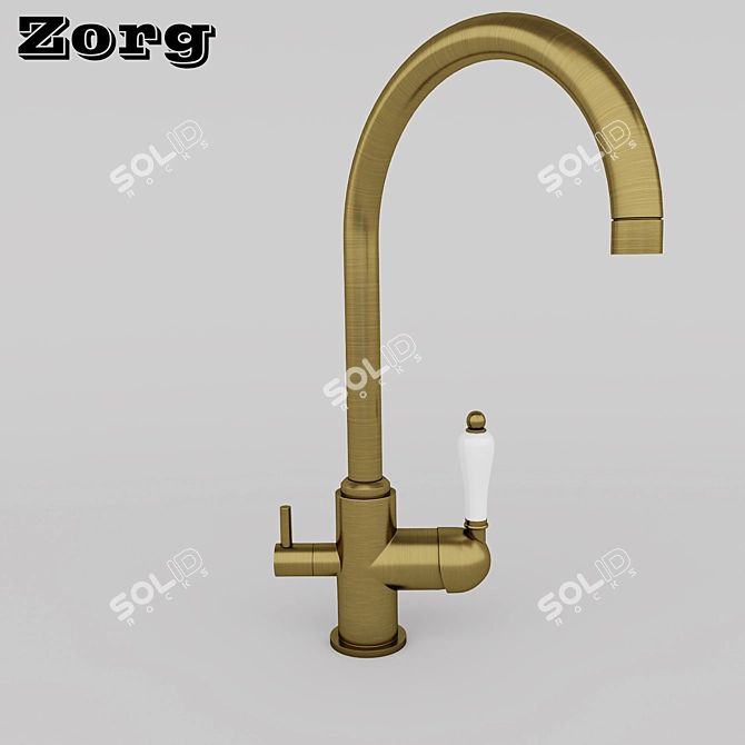 Zorg Art ZR317 YF-50 BR Mixer 3D model image 1