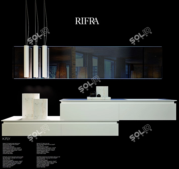 Sophisticated RIFRA K.FLY Furniture 3D model image 2