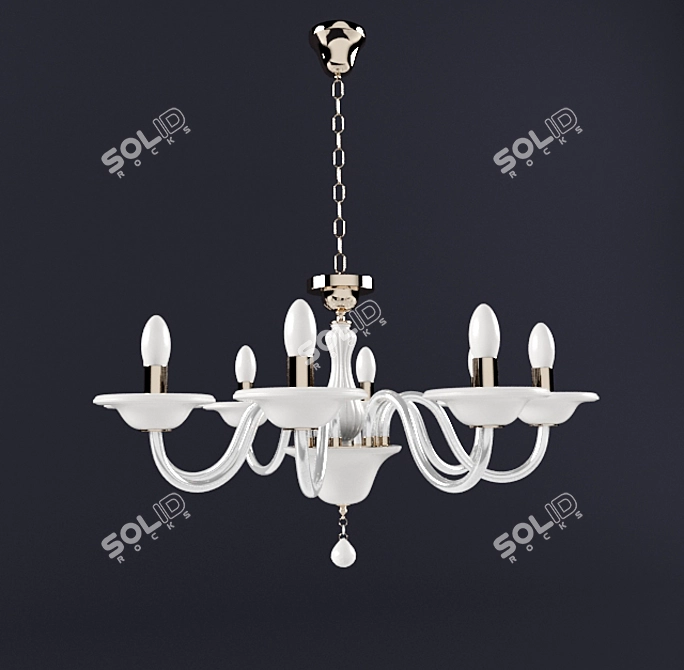 I-SOFFIO 8057_8P: Effortless Elegance 3D model image 1