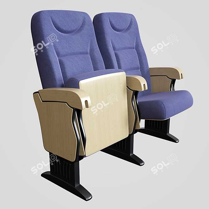 Modern Theater Seating | Comfortable and Stylish 3D model image 3