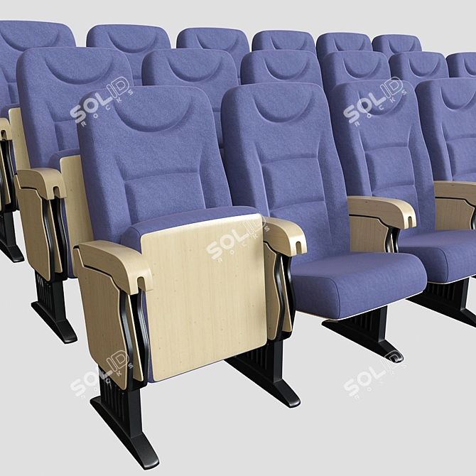 Modern Theater Seating | Comfortable and Stylish 3D model image 2