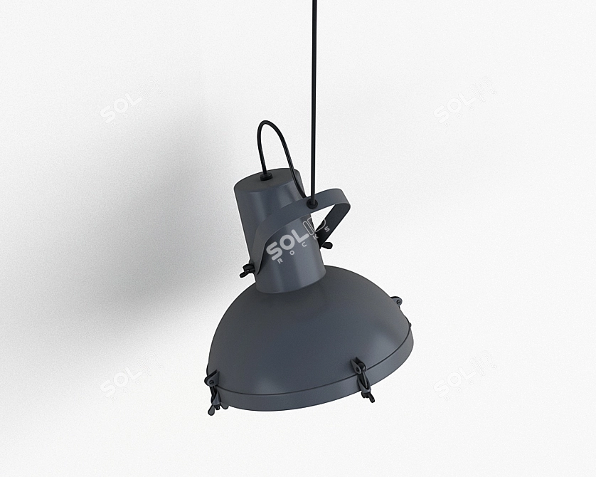 Elegant NEMO Projecteur Pendant 3D model image 2