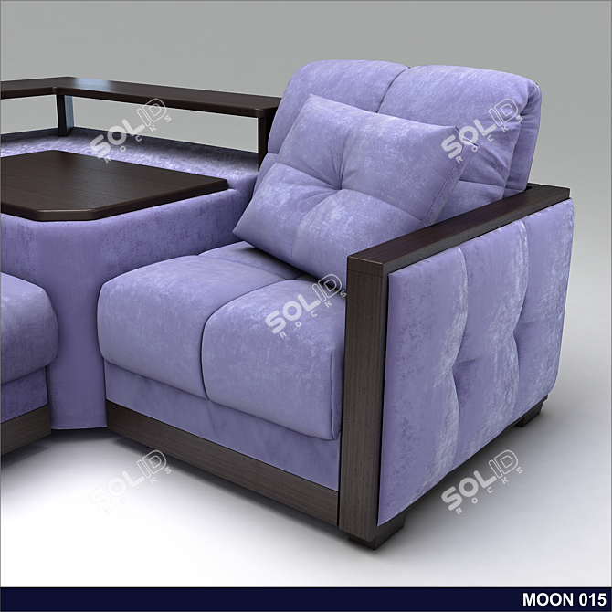 Modular MUN 015: Design Your Perfect Sofa 3D model image 2