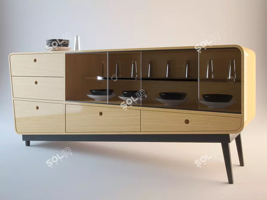Elegant Design Furniture 3D model image 1